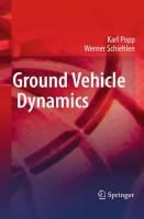 Produktbild: Ground Vehicle Dynamics