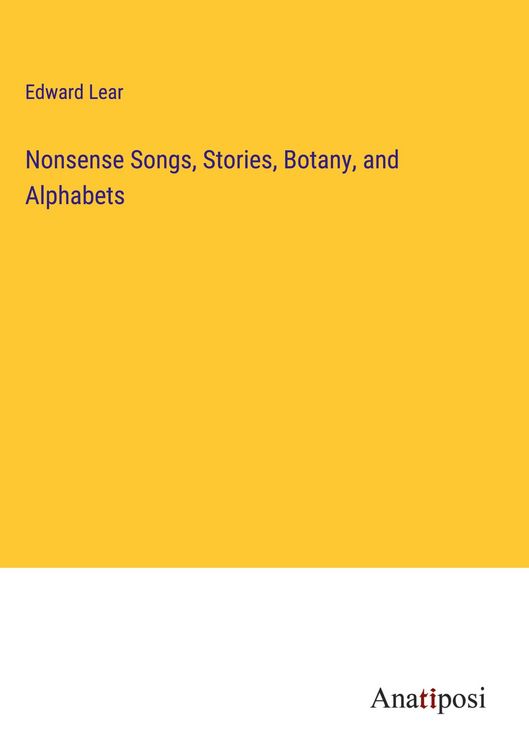 Produktbild: Nonsense Songs, Stories, Botany, and Alphabets