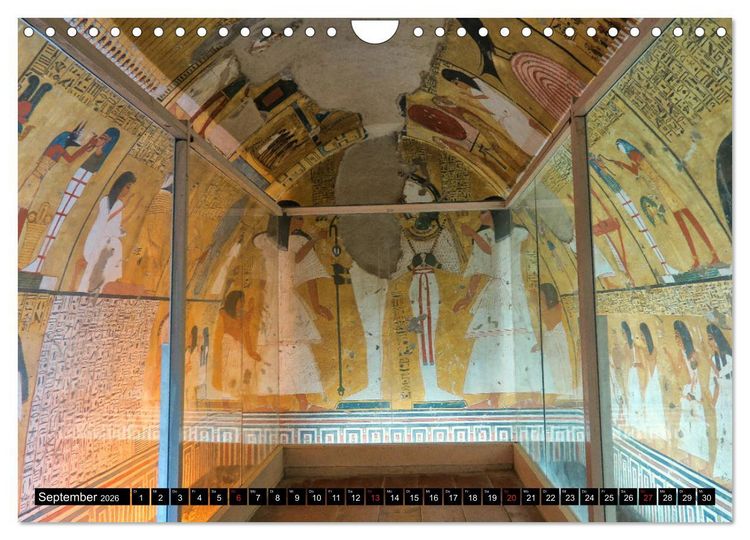 Produktbild: Zwischen Luxor und Qena - antikes &Auml;gypten am Nil (Wandkalender 2026 DIN A4 quer), CALVENDO Monatskalender