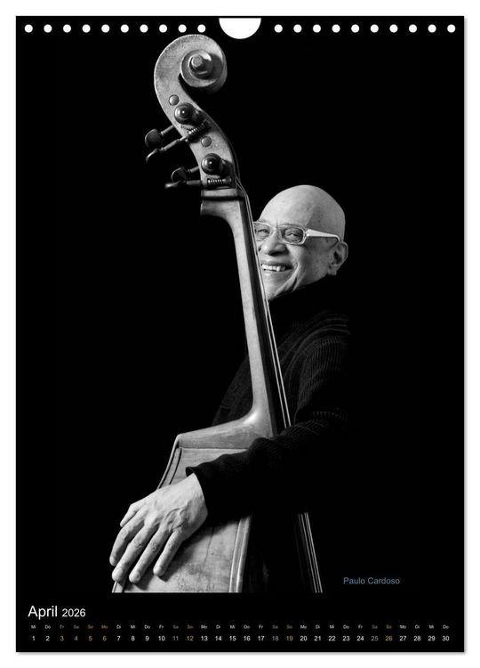 Produktbild: Jazz it! (Wandkalender 2026 DIN A4 hoch), CALVENDO Monatskalender