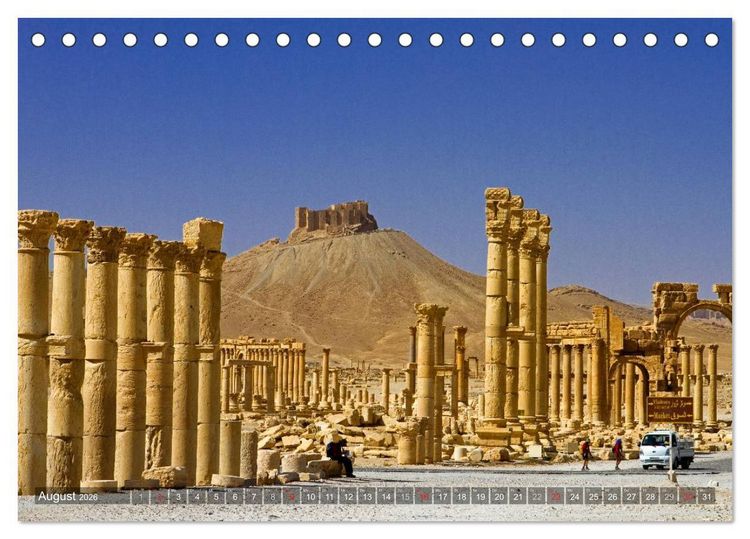 Produktbild: Palmyra - Historisches Syrien (Tischkalender 2026 DIN A5 quer), CALVENDO Monatskalender