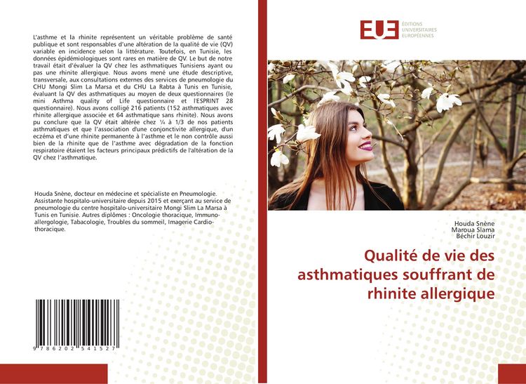 Produktbild: Qualit&eacute; de vie des asthmatiques souffrant de rhinite allergique