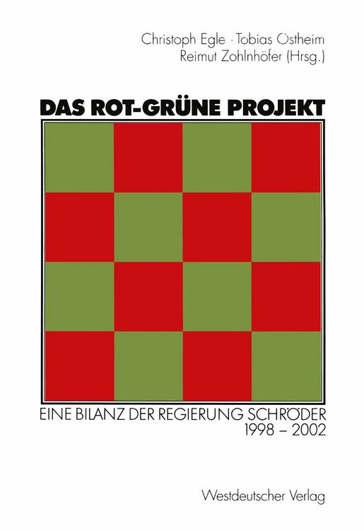 Produktbild: Das rot-gr&uuml;ne Projekt