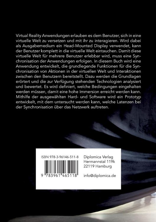 Produktbild: Virtual Reality als gemeinsames Erlebnis. Entwicklung einer interaktiven Anwendung zur Echtzeitsynchronisation mobiler Endger&auml;te