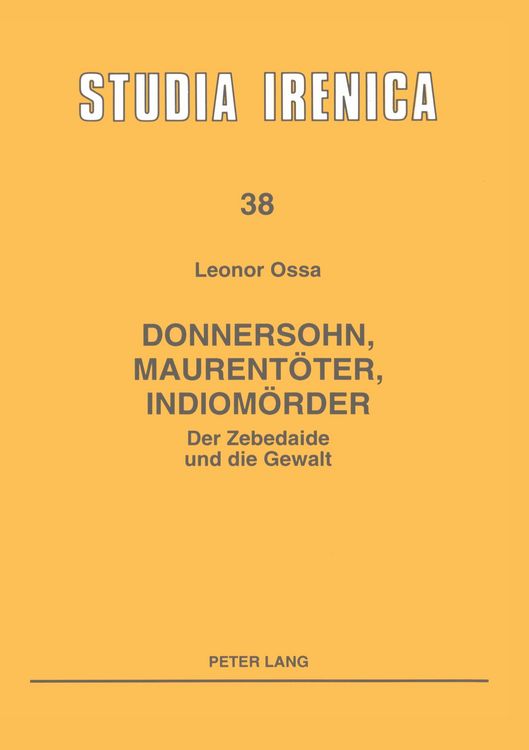 Produktbild: Donnersohn, Maurent&ouml;ter, Indiom&ouml;rder
