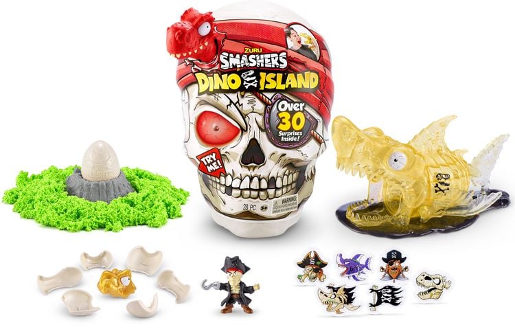 Produktbild: Smashers - Dino Island Piratenkopf Serie 1