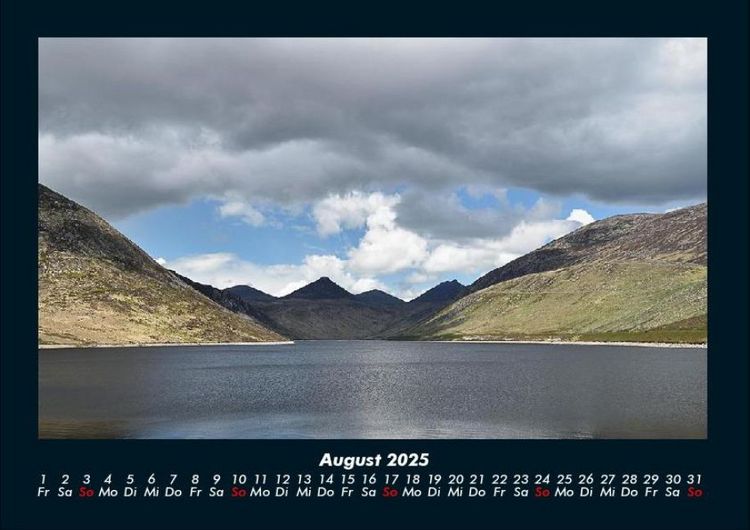 Produktbild: Die Seen der Erde 2025 Fotokalender DIN A4