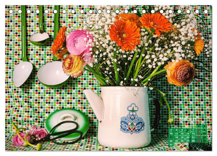 Produktbild: Kaffeep&ouml;tte & Co (Tischkalender 2027 DIN A5 quer), CALVENDO Monatskalender