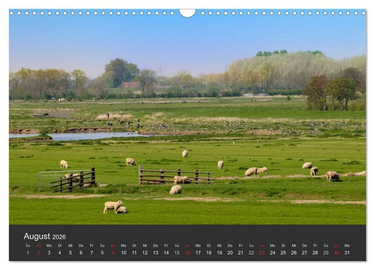 Produktbild: Hamburger Stadtansichten (Wandkalender 2026 DIN A3 quer), CALVENDO Monatskalender