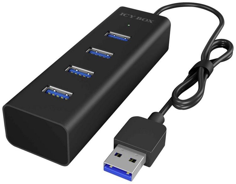 Produktbild: RAIDSONIC ICY BOX 4 Port USB 3.0 Hub