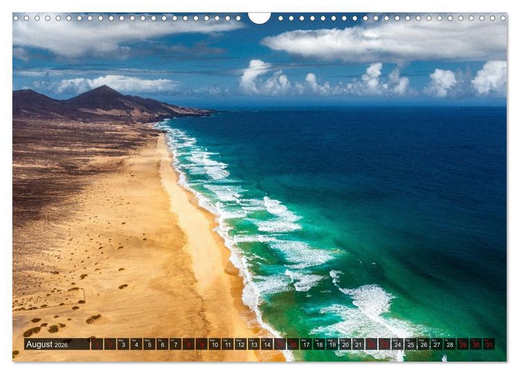 Produktbild: The canary islands Tenerife, Gran Canaria und Fuerteventura (Wall Calendar 2026 DIN A3 landscape), CALVENDO 12 Month Wall Calendar