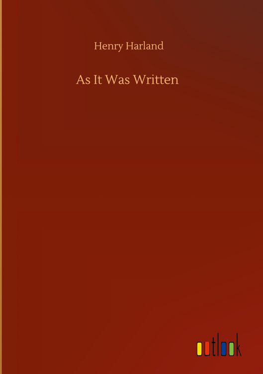 Produktbild: As It Was Written