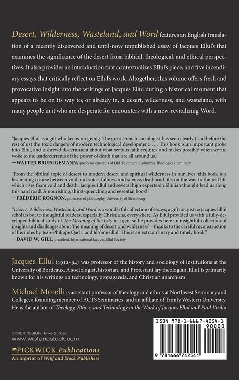 Produktbild: Desert, Wilderness, Wasteland, and Word