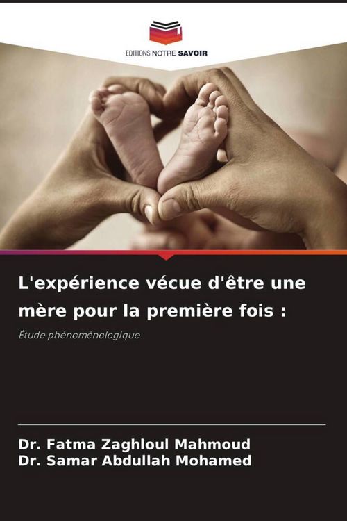 Produktbild: L'exp&eacute;rience v&eacute;cue d'&ecirc;tre une m&egrave;re pour la premi&egrave;re fois :