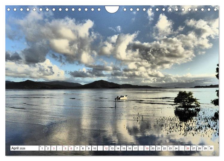 Produktbild: Papua-Neuguinea Geheimnisvolle Inselwelt (Wandkalender 2026 DIN A4 quer), CALVENDO Monatskalender