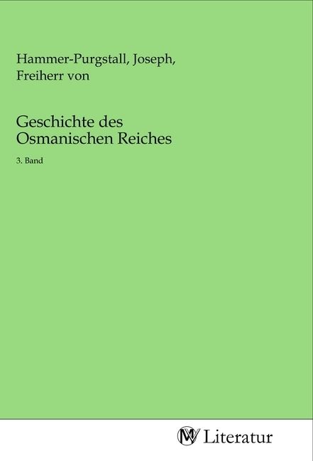 Produktbild: Geschichte des Osmanischen Reiches