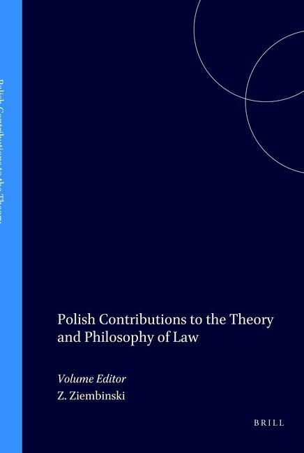 Produktbild: Polish Contributions to the Theory and Philosophy of Law