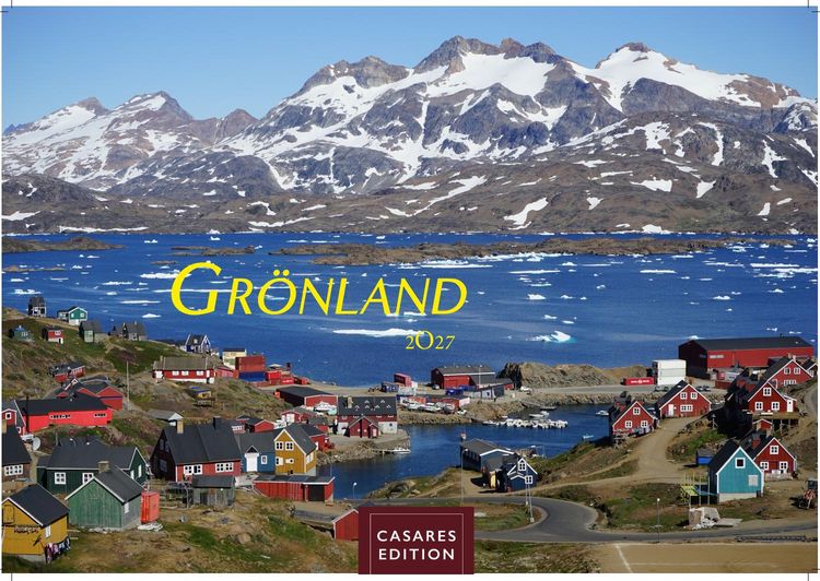Produktbild: Gr&ouml;nland Kalender 2027 &ndash; Wandkalender | Fotokalender Nordeuropa 35x50cm Grosses Format - . mit beeindruckenden Naturaufnahmen, Perfekt f&uuml;r Natur- und Reisebegeisterte