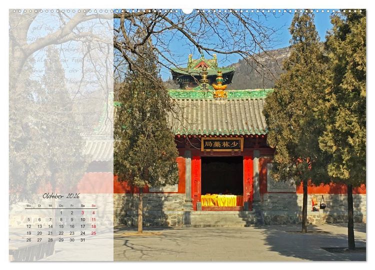 Produktbild: Geheimnisvolles China 2026 (hochwertiger Premium Wandkalender 2026 DIN A2 quer), Kunstdruck in Hochglanz