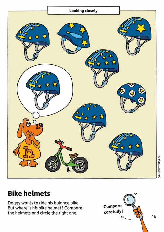 Produktbild: Kindergarten Activity Book from age 4 years - Spot the difference - for kids, boy and girl