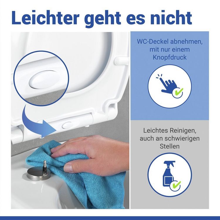 Produktbild: WC-Sitz Mod. Gatteo DuroUnbreakable&reg;, Wei&szlig;, 100 % bruchsicher, mit Absenkautomatik