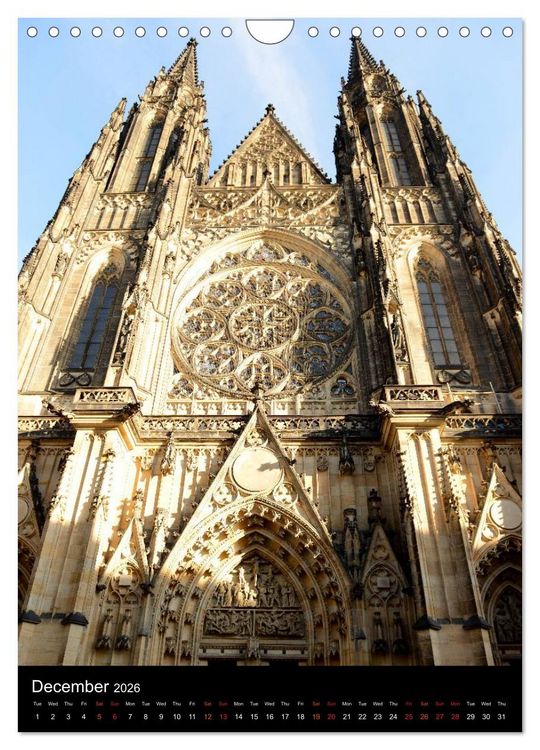 Produktbild: In Prague (Wall Calendar 2026 DIN A4 portrait), CALVENDO 12 Month Wall Calendar
