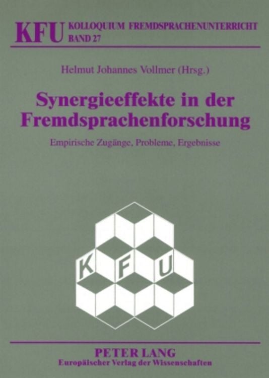 Produktbild: Synergieeffekte in der Fremdsprachenforschung