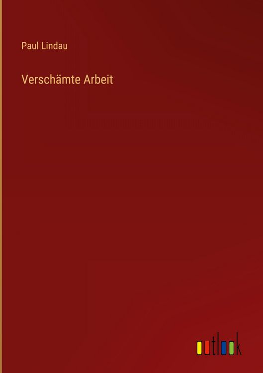 Produktbild: Versch&auml;mte Arbeit
