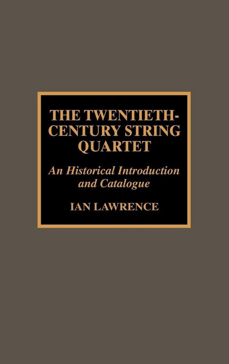 Produktbild: Twentieth-Century String Quartet