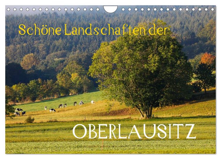 Produktbild: Sch&ouml;ne Landschaften der Oberlausitz (Wandkalender 2026 DIN A4 quer), CALVENDO Monatskalender