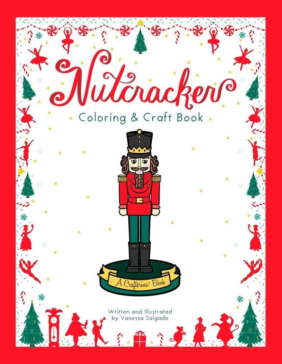 Produktbild: Nutcracker Coloring & Craft Book
