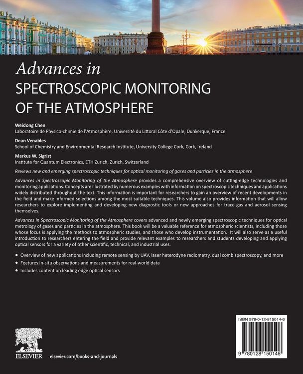 Produktbild: Advances in Spectroscopic Monitoring of the Atmosphere