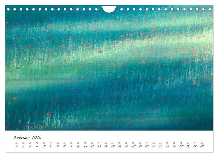 Produktbild: Mohnwiesen (Wandkalender 2026 DIN A4 quer), CALVENDO Monatskalender