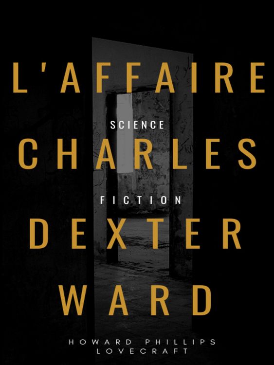 Produktbild: L'Affaire Charles Dexter Ward