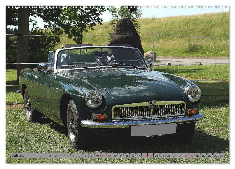 Produktbild: Oben ohne Oldtimer (hochwertiger Premium Wandkalender 2026 DIN A2 quer), Kunstdruck in Hochglanz