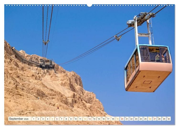 Produktbild: Abenteuer Seilbahn (hochwertiger Premium Wandkalender 2026 DIN A2 quer), Kunstdruck in Hochglanz