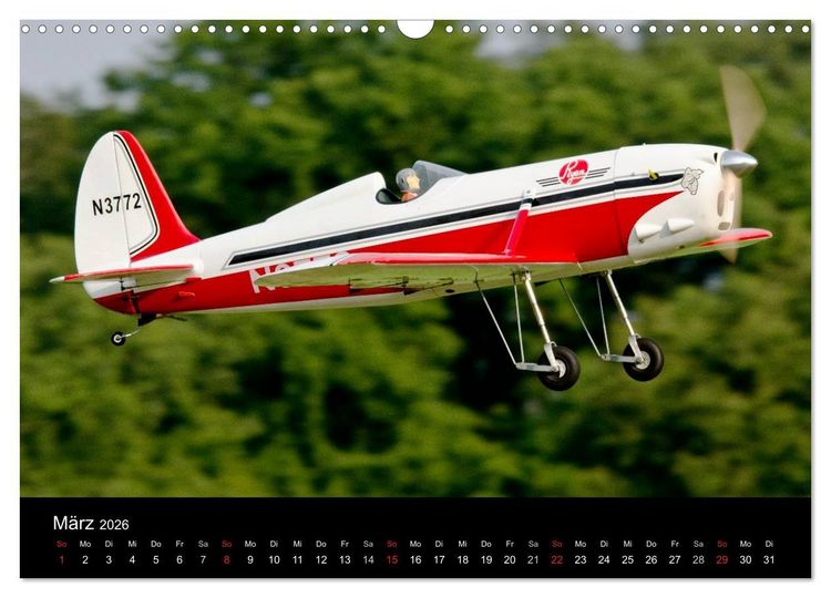Produktbild: Dies und das vom Modellflugplatz (Wandkalender 2026 DIN A3 quer), CALVENDO Monatskalender