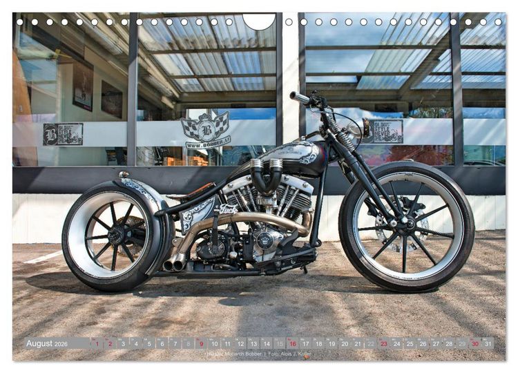 Produktbild: Edel-Bikes 2026 (Wandkalender 2026 DIN A4 quer), CALVENDO Monatskalender