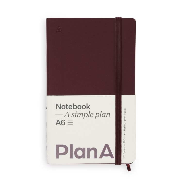 Produktbild: Notizbuch A6 Softcover Cozy Fig Liniert, 128 Seiten