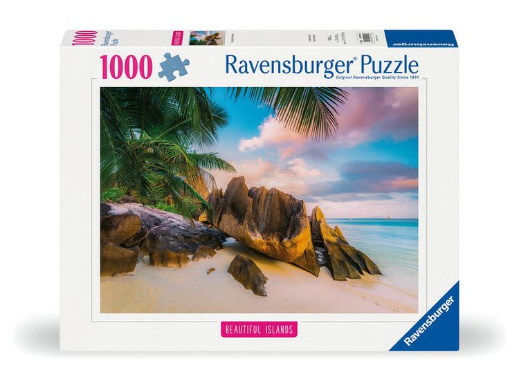 Produktbild: Erwachsenenpuzzle 1000 Teile - Seychellen