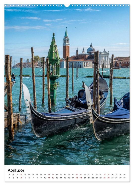 Produktbild: Italien - Pur (hochwertiger Premium Wandkalender 2026 DIN A2 hoch), Kunstdruck in Hochglanz