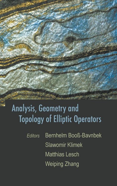 Produktbild: Analysis, Geometry & Topology Of Ellip..