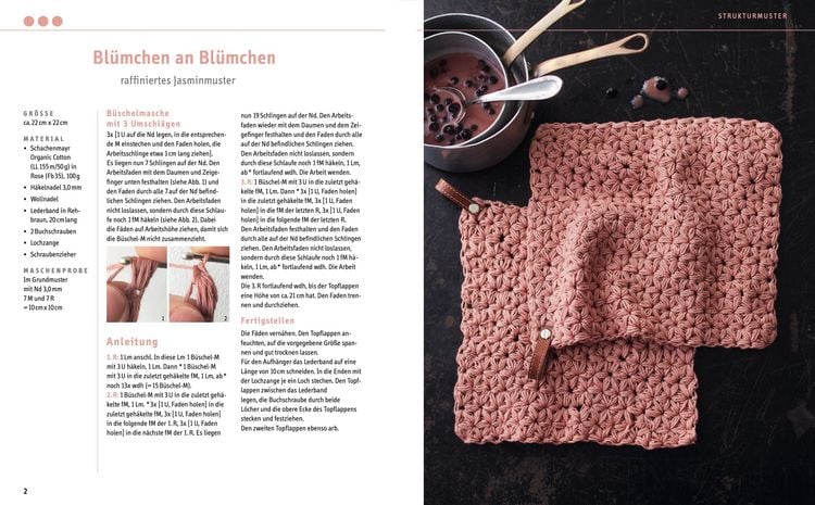 Produktbild: Dekorative Topflappen h&auml;keln (kreativ.kompakt.)