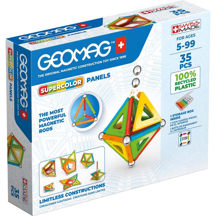 Produktbild: Geomag Supercolor Panels Recycled 35 pcs