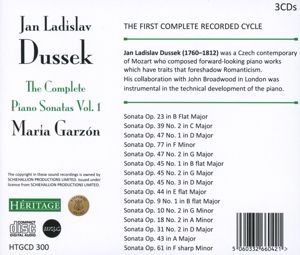 Produktbild: Garzon. Maria: Complete Piano Sonatas Vol.1