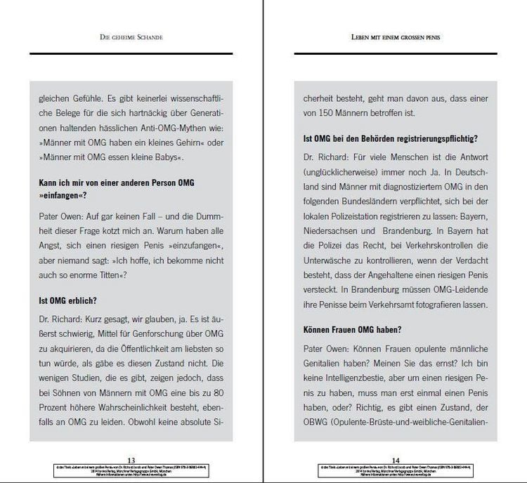 Produktbild: Leben mit einem gro&szlig;en Penis