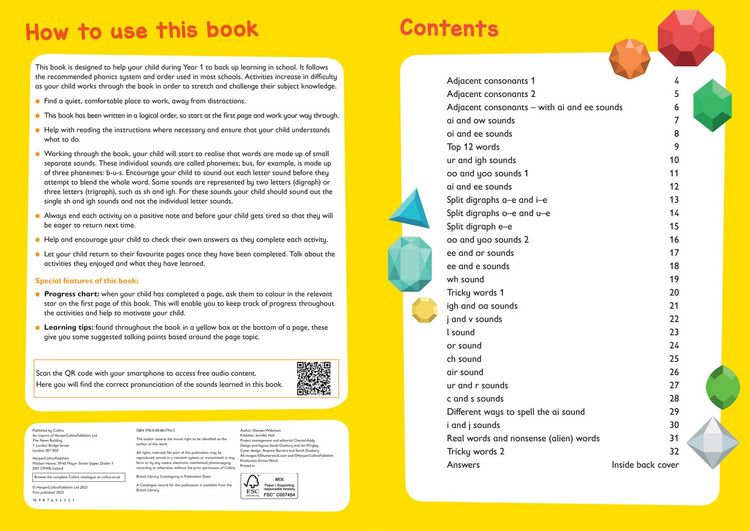Produktbild: PHONICS AGES 5-6_EASY LEARNING