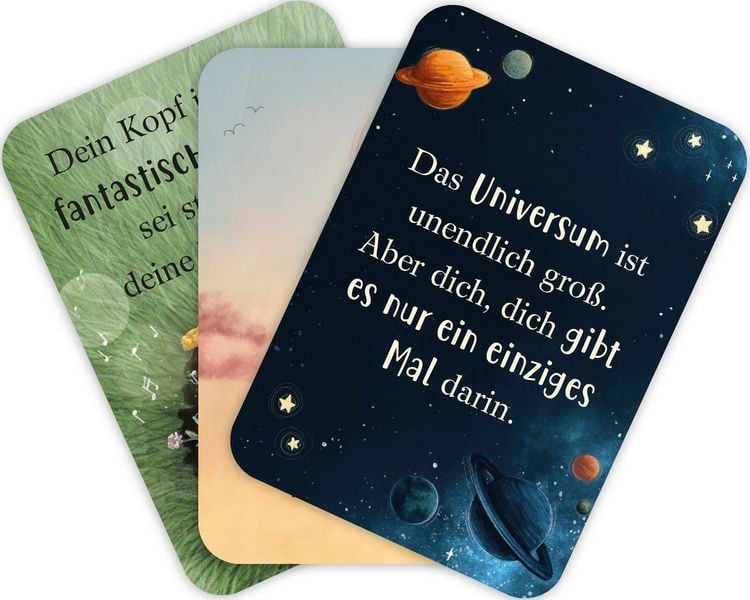 Produktbild: Mutmachkarten f&uuml;r einen wundervollen Jungen wie dich