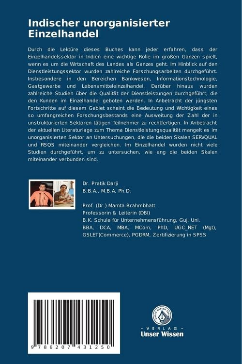 Produktbild: Indischer unorganisierter Einzelhandel