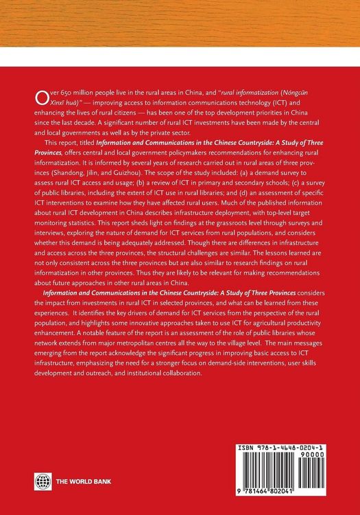 Produktbild: Information and Communications in the Chinese Countryside